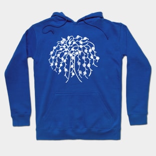 White Healing Tree Hoodie